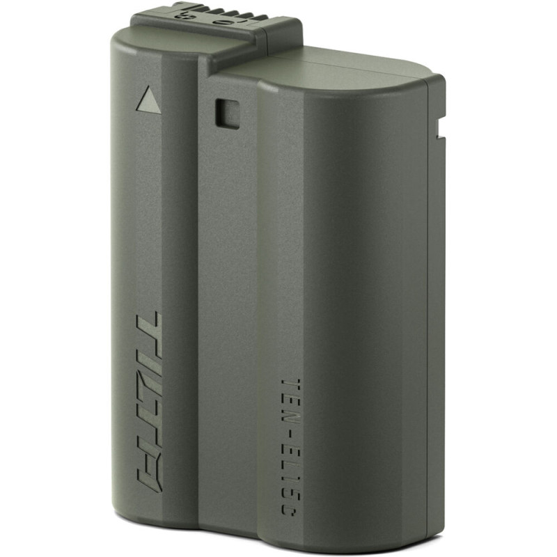 Tilta Batterie En-El15C avec Entrée USB-C (2 400 Mah) Verte