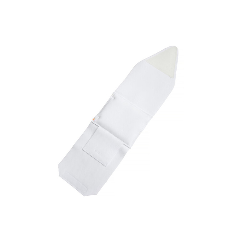 Viviana Ankle Puffy Pouch, Blanc
