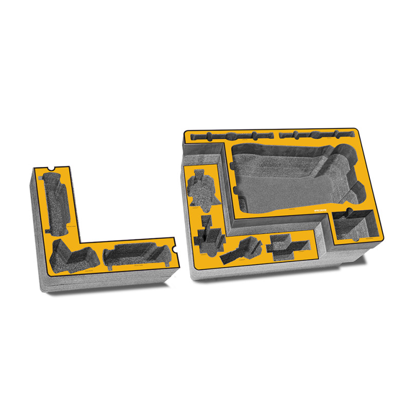 HPRC Mousse prédécoupée  pour DJI Matrice 400 pour valise Type 2800