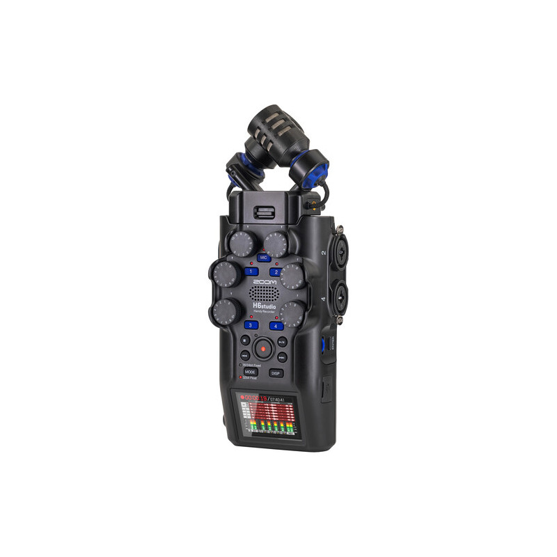 Zoom H6studio  enregistreur portable 32 bits 6 pistes + stéréo mix