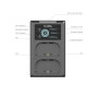 Smallrig Kit batterie et chargeur d’appareil photo pour Canon LP-E6P
