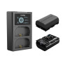 Smallrig Kit batterie et chargeur d’appareil photo pour Canon LP-E6P