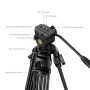 Smallrig FSD14 FreeSpeed Trépied en alliage d’aluminium robuste