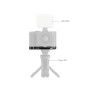 Smallrig Plaque de base avec fente Airtag pour Alpha 7CII/7CR Noir