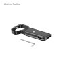 Smallrig Plaque de base avec fente Airtag pour Alpha 7CII/7CR Noir