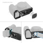 Smallrig Plaque de base avec fente Airtag pour Alpha 7CII/7CR Noir