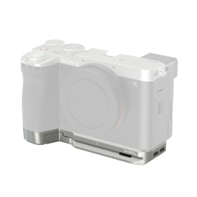 Smallrig Plaque de base avec fente Airtag pour Alpha 7CII/7CR Argent