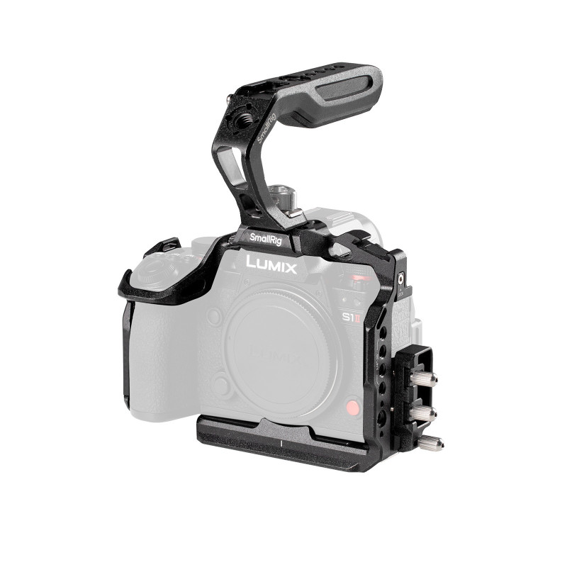 Smallrig Kit cage Mamba noir pour Panasonic S1R II / S1 II / S1 IIE