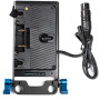 IndiPro Gold Mount Battery Adapter Plate with 4-Pin Neutrik XLR Conne