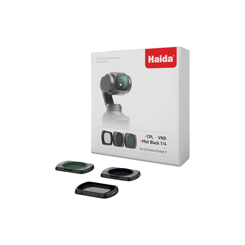 Haida Kit 3 filtres magnétiques NanoPro pour Osmo Pocket 3