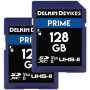 Delkin PRIME UHS-II (V60) SD Memory Cards 128Go