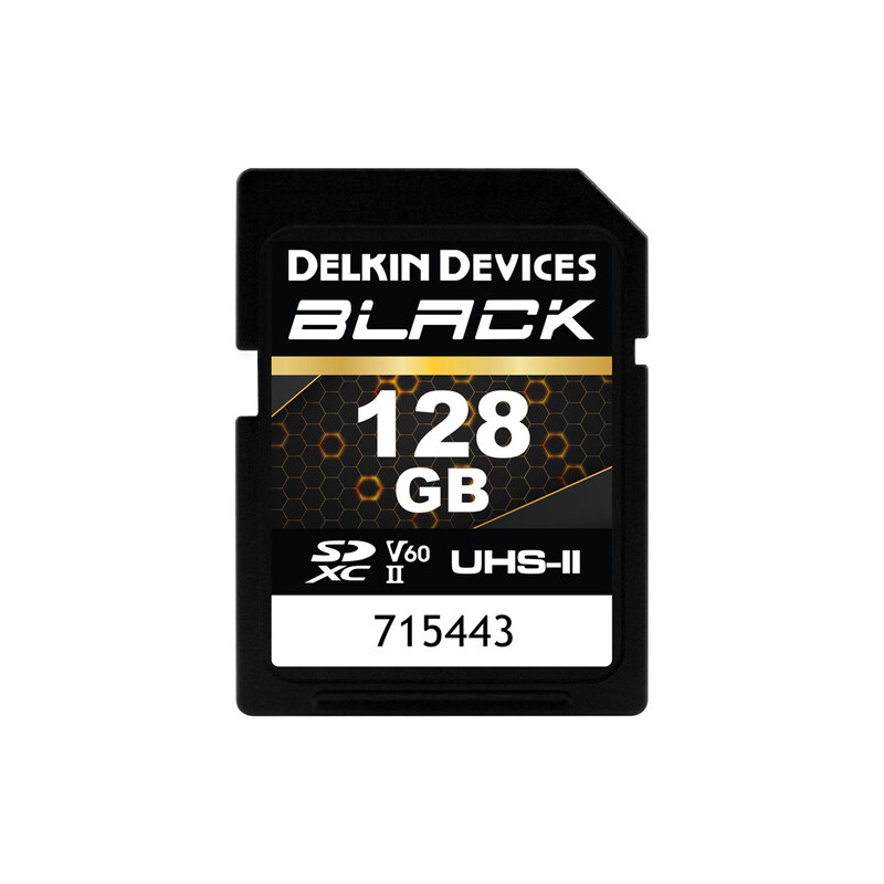 Delkin BLACK UHS-II V60 128GB