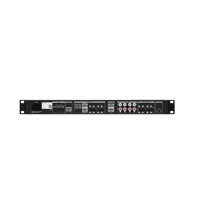 Dynacord Matrice DSP 8 zones, 20 entrées, 8 sorties, 32GB