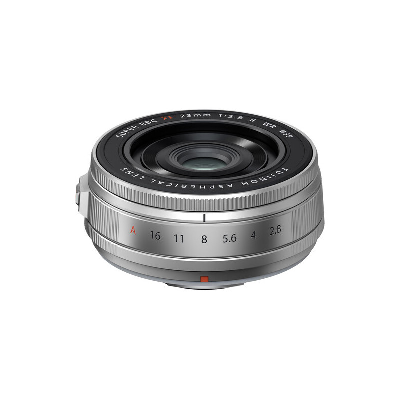 FUJIFILM Objectif XF 23 2.8 R WR Argent