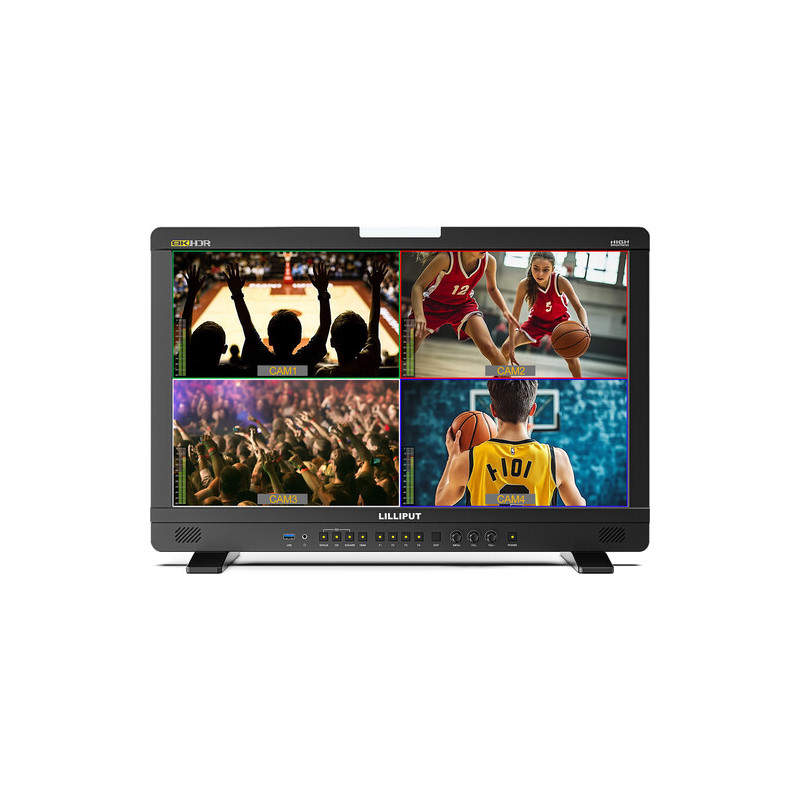 Lilliput Moniteur studio et production UHD 23.8" HDR 8K 12G-SDI HDMI
