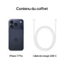 Apple iPhone 17 Pro 256 Go Bleu intense