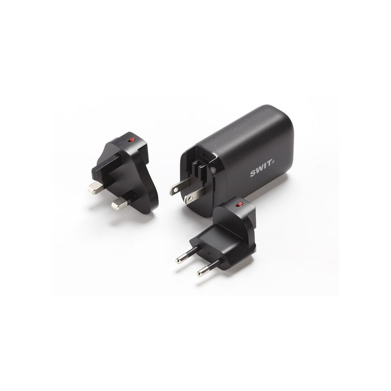 Swit UC-2065 Chargeur rapidde 2xUSB-C + 1x USB-A 65W (Fast USB-C)