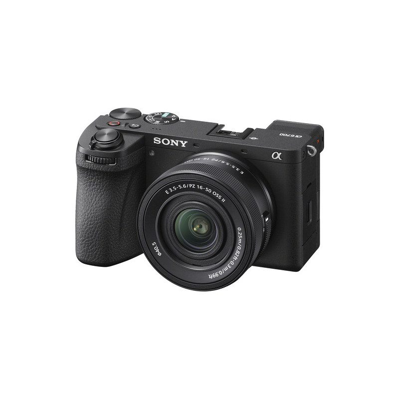Sony boitier Alpha 6700 + objectif 16-50 PZ II Noir