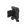 SmallRig Kit de plaque de batterie V-Mount pour tiges LWS de 15 mm