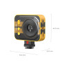 SmallRig Vibe P108 Pro mini lampe vidéo LED (édition BumbleBee)