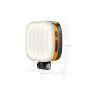 SmallRig Vibe P48 Lampe LED amovible pour portable (éd BumbleBee)