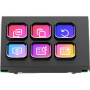 Elgato Stream Deck Module 6 (Touches à membrane, USB)