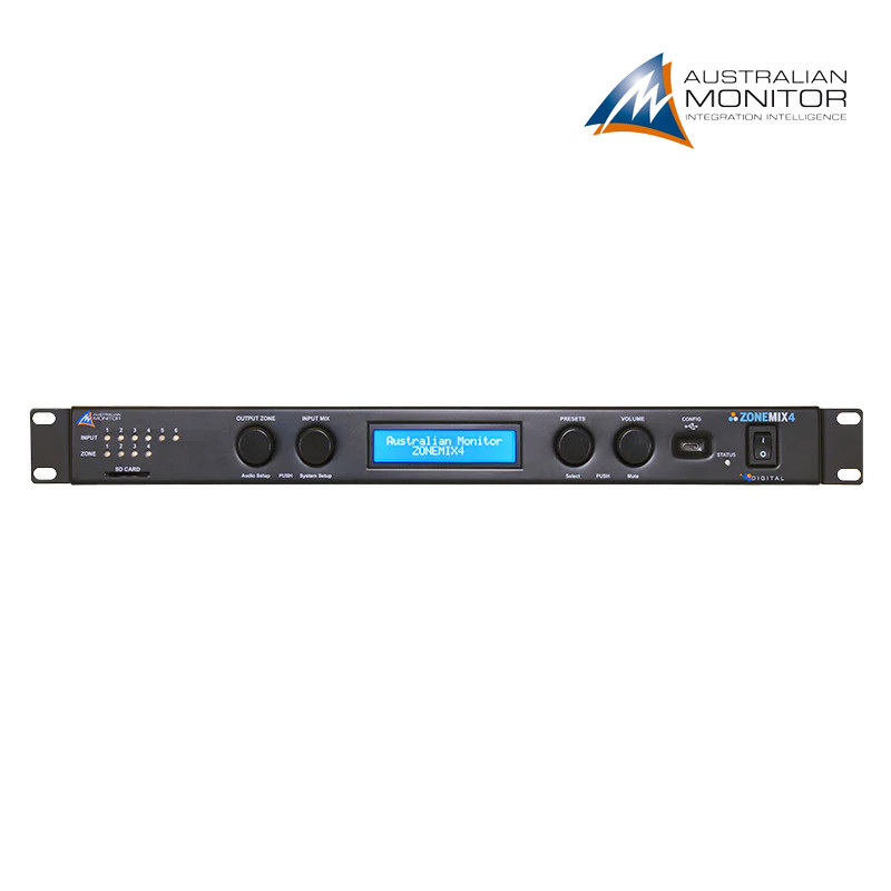 Austrian Monitor Matrice audio 4 zones avec DSP - RS232