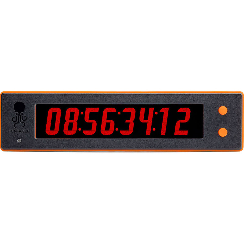 Tentacle Barre d'affichage de timecode