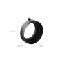 Smallrig 5709 Capot d’ombrage pour FUJIFILM X half (Argent)