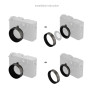 Smallrig 5709 Capot d’ombrage pour FUJIFILM X half (Argent)