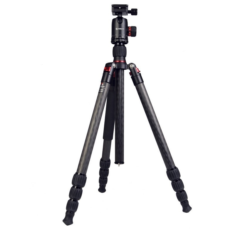 Starblitz Kit Trépied carbone 28mm 4 sections avec rotule
