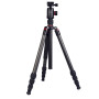 Starblitz Kit Trépied carbone 28mm 4 sections avec rotule