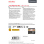 Sandisk Carte mémoire SDXC Externe Pro 512GB 200/140 mb/s - V30 - 