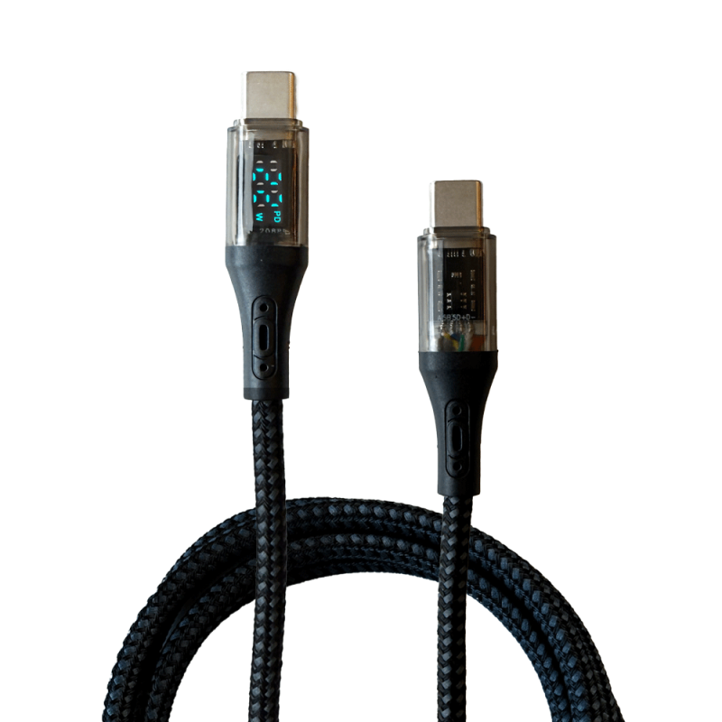 Fxlion - Câble de charge rapide à données numériques pd 100w