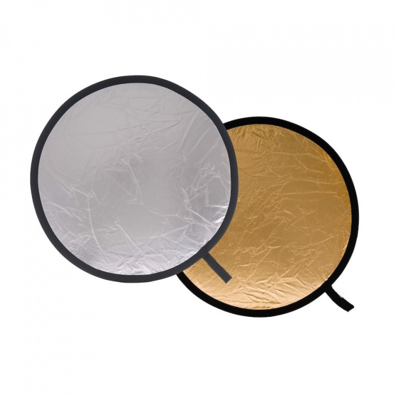 Manfrotto Reflecteur pliable 120cm Argent/Or