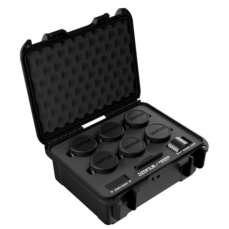 Dzofilm Vespid Prime2 18/24/35/50/85/105mm PL Noir Case Metric