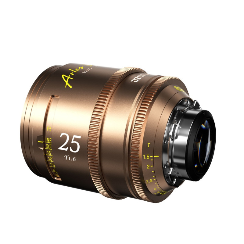 Dzofilm Arles Lustre 25mm PL Gold Noir Metric