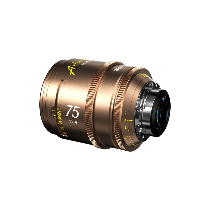 Dzofilm Arles Lustre 75mm PL Gold Noir Impérial