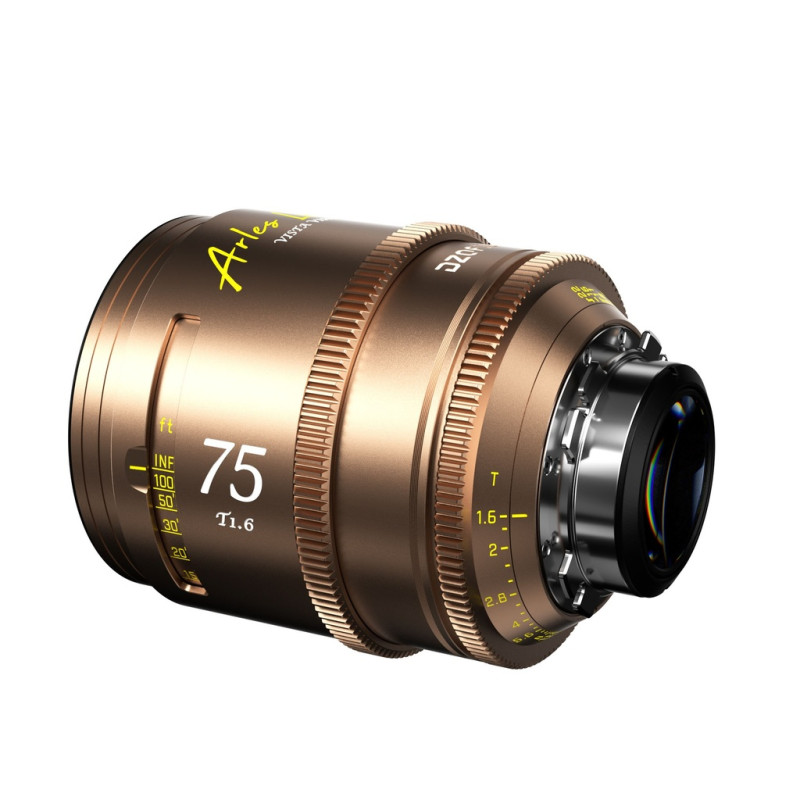 Dzofilm Arles Lustre 75mm PL Gold Noir Metric