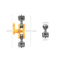 SmallRig Support bras magique avec 2 rotules (vis 1/4"-20)BumbleBee