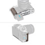 SmallRig Plaque en L avec poignée en bois pour OM SYSTEM OM-3