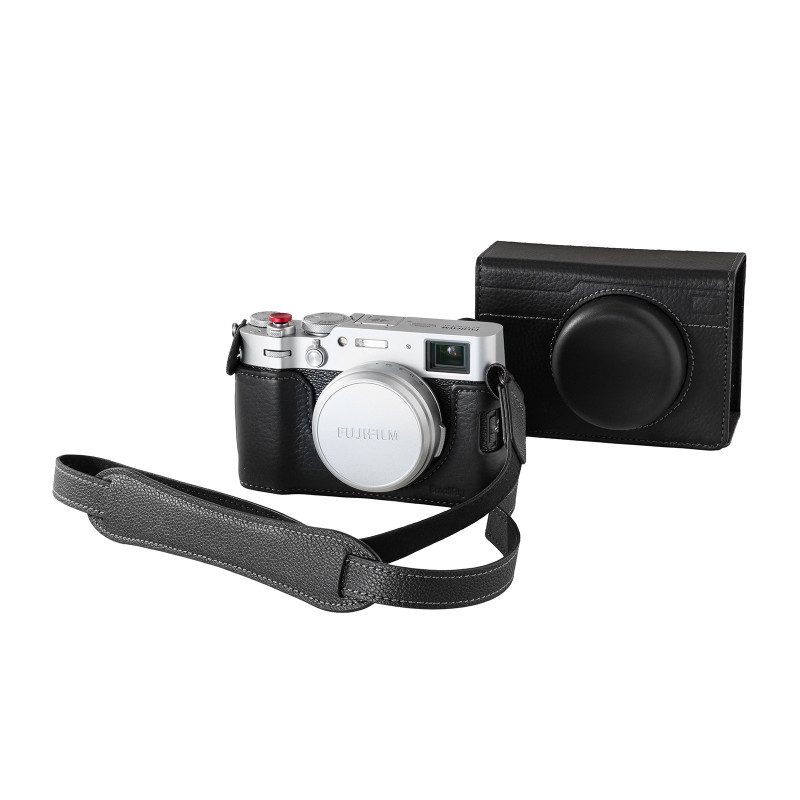 SmallRig Kit d’étui cuir pour appareil photo FUJIFILM X100VI (noir)