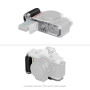 SmallRig Plaque en L avec poignée en silicone pour Nikon Z f (Argent)