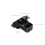 SmallRig Plaque inférieur avec double pince de tige de 15 mm