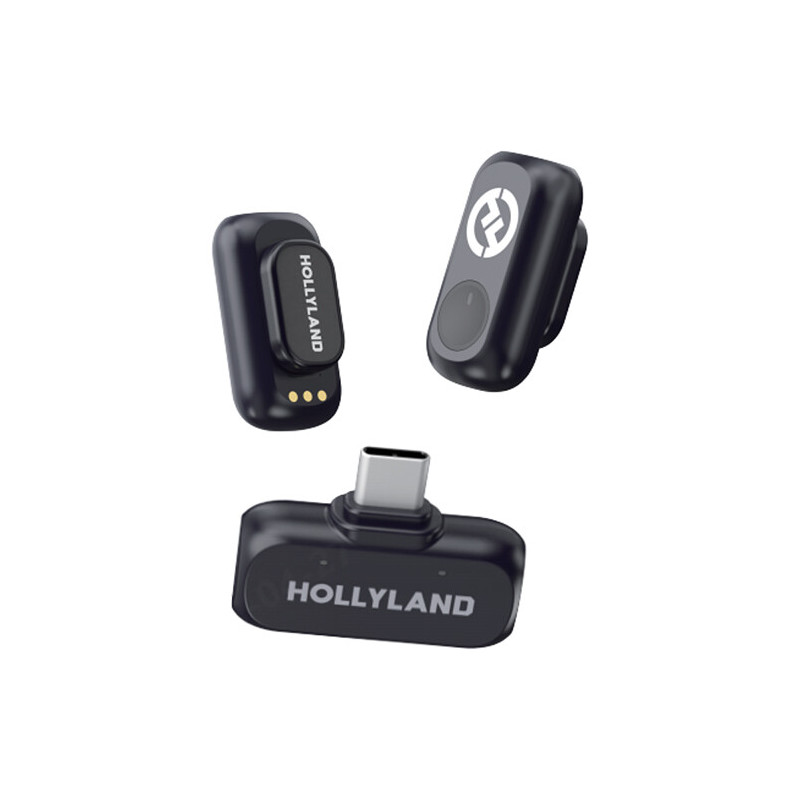 Hollyland LARK A1 Mini Duo Microphone sans fil USB-C