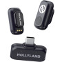 Hollyland LARK A1 Mini Duo Microphone sans fil USB-C
