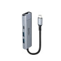 Lindy Hub USB 3.2 Gen 2 Type C & Convertisseur Ethernet Gigabit