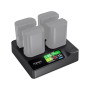 Accsoon Chargeur rapide TopRig 100W 4 baies LP-E6