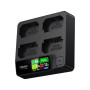 Accsoon Chargeur rapide TopRig 100W 4 baies NP-FZ100