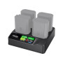 Accsoon Chargeur rapide TopRig 100W 4 baies NP-FZ100